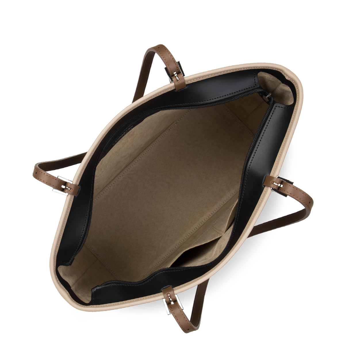grand sac cabas épaule - smooth 