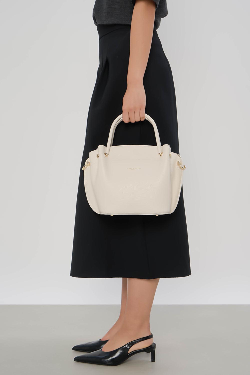 sac à main - foulonné double 
