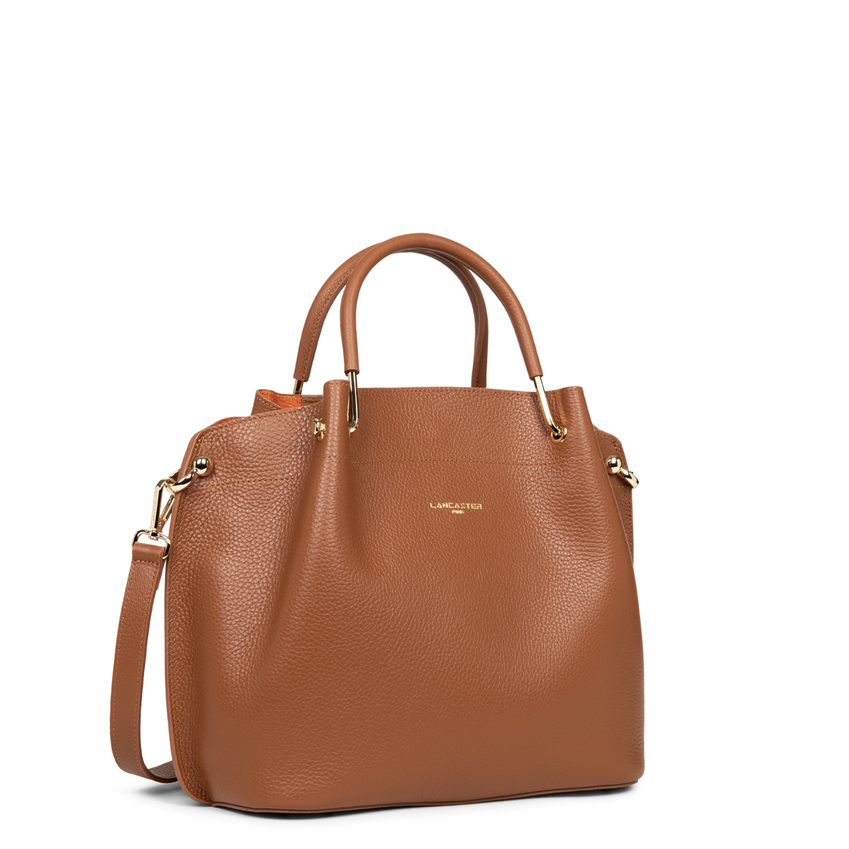grand sac à main - foulonné double 