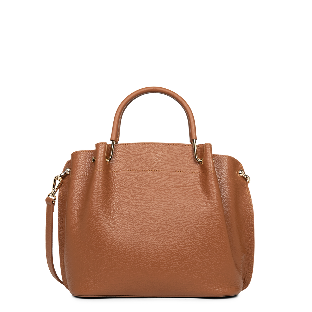 grand sac à main - foulonné double 