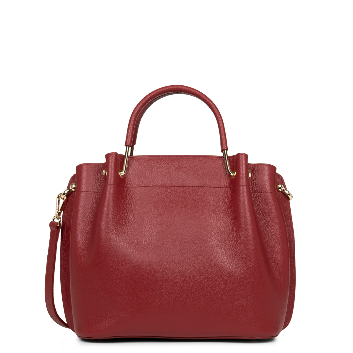 grand sac à main - foulonné double 