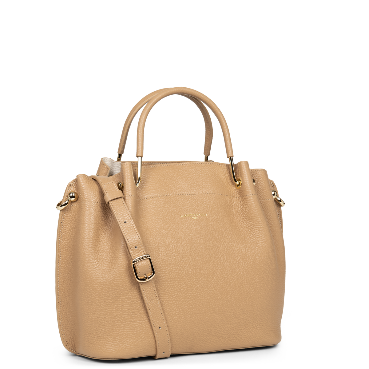 grand sac à main - foulonné double 