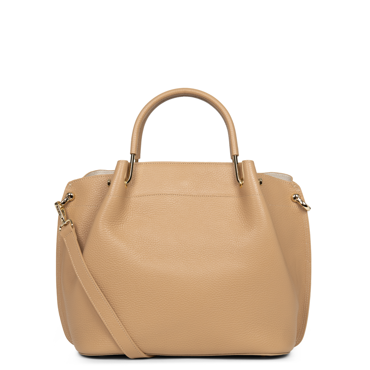 grand sac à main - foulonné double 