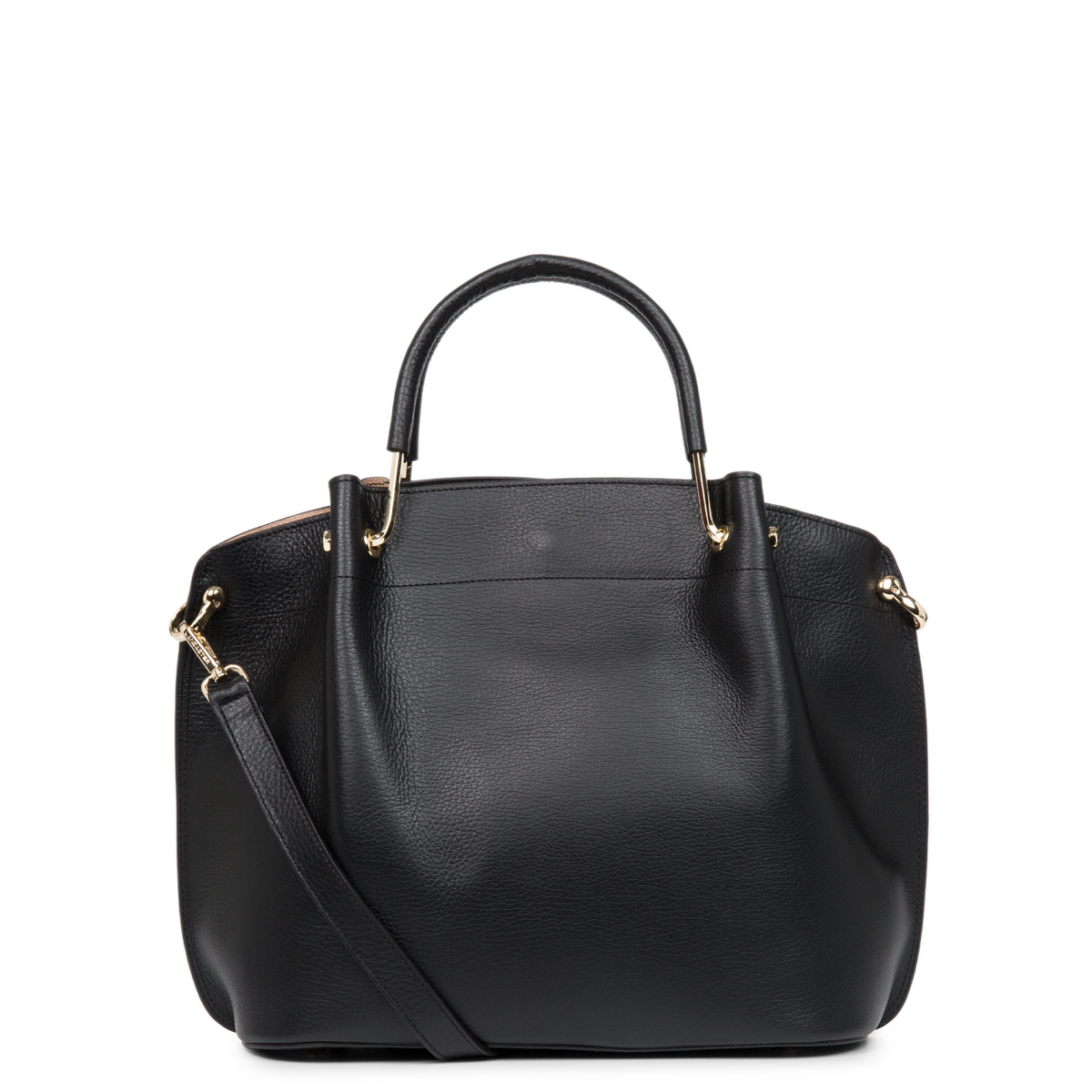 grand sac à main - foulonné double 