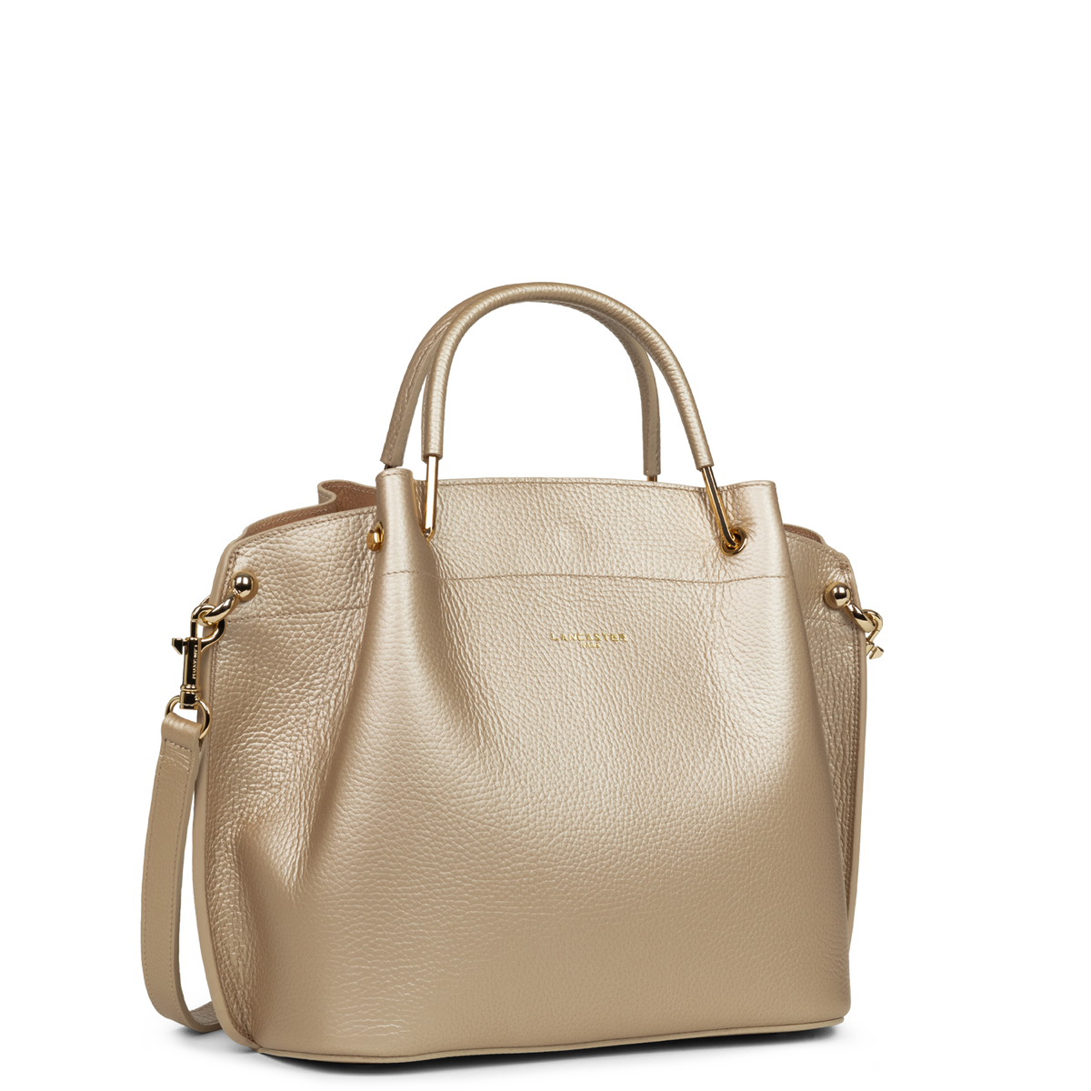 grand sac à main - foulonné double 