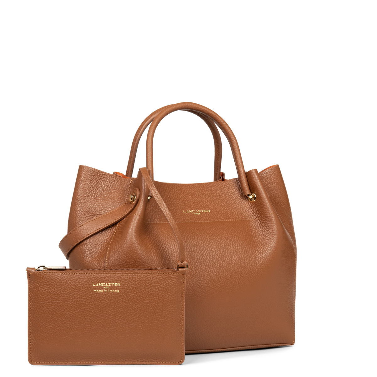 sac cabas épaule - foulonné double 