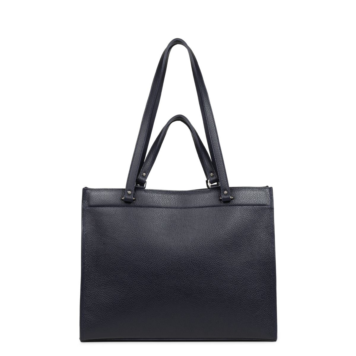 très grand sac cabas épaule - foulonné double 