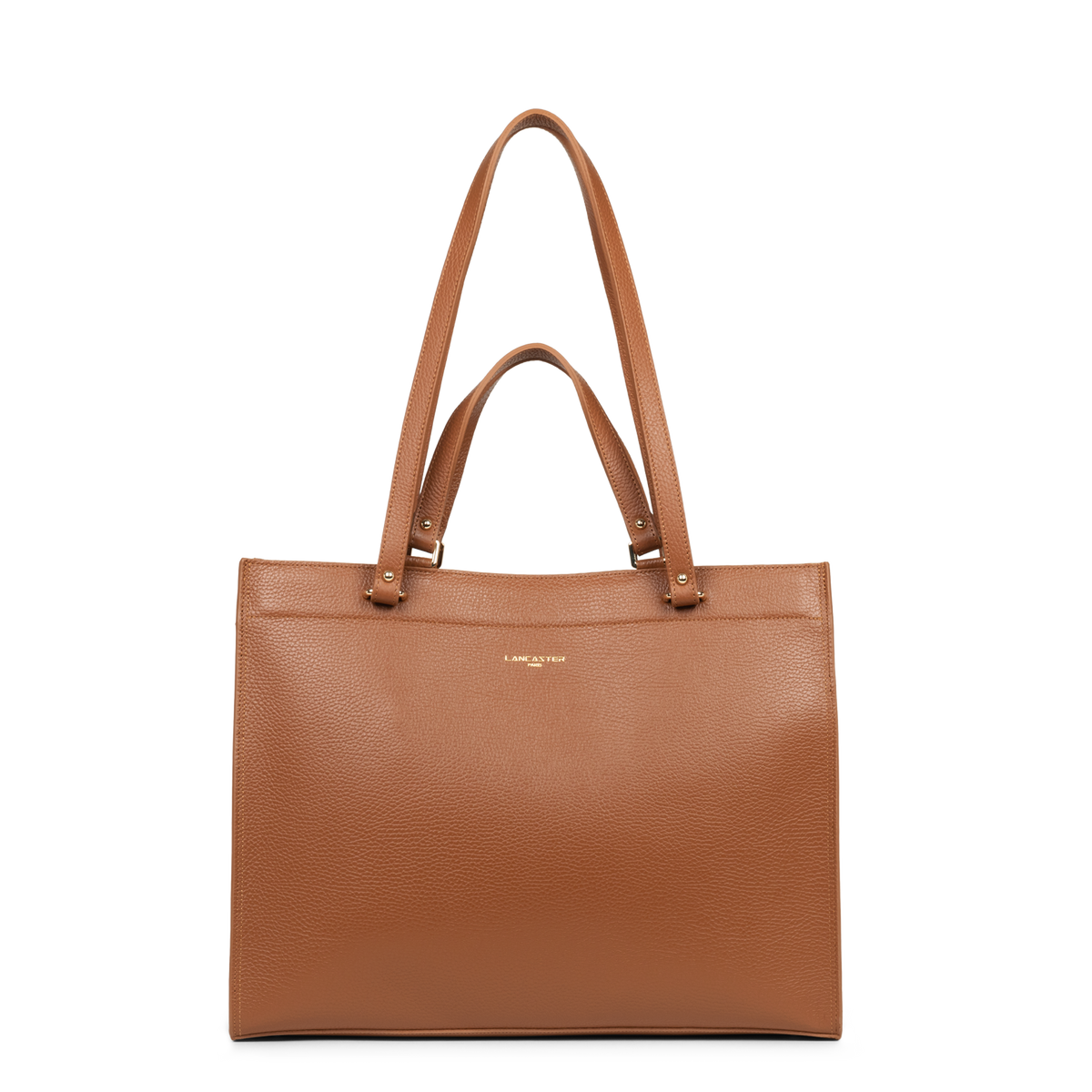 très grand sac cabas épaule - foulonné double 