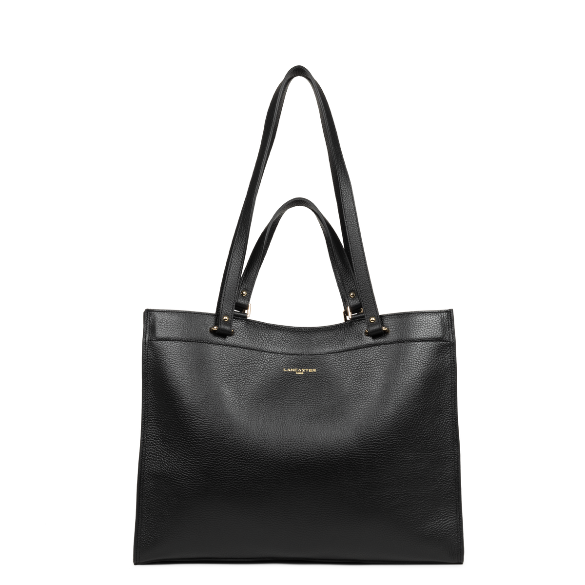 très grand sac cabas épaule - foulonné double 