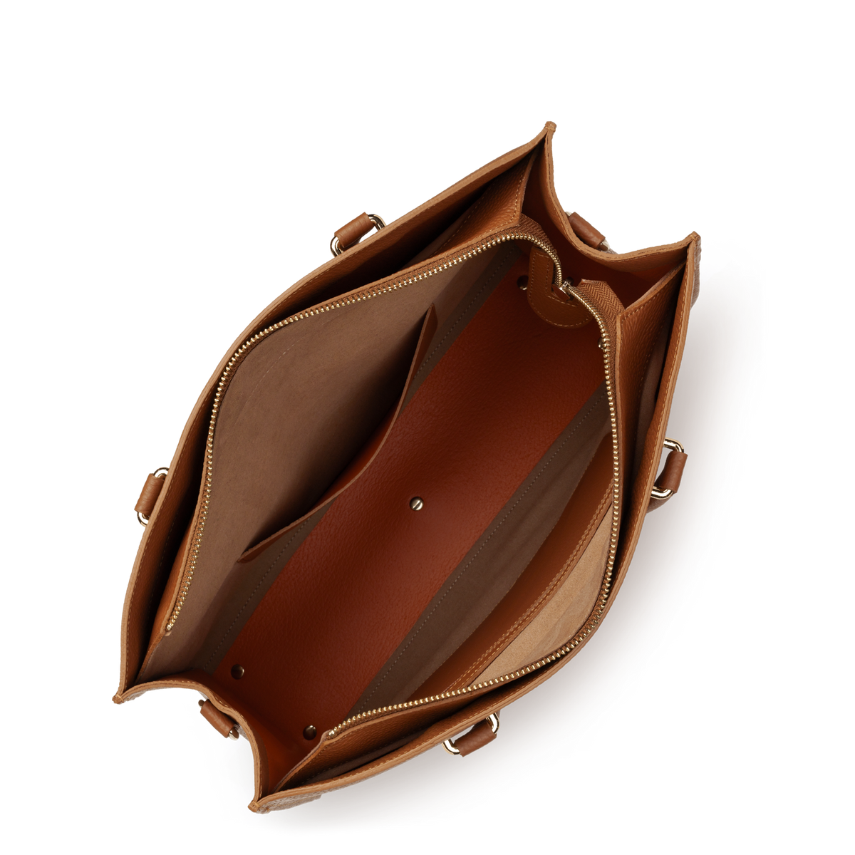 grand sac cabas épaule - foulonné double 