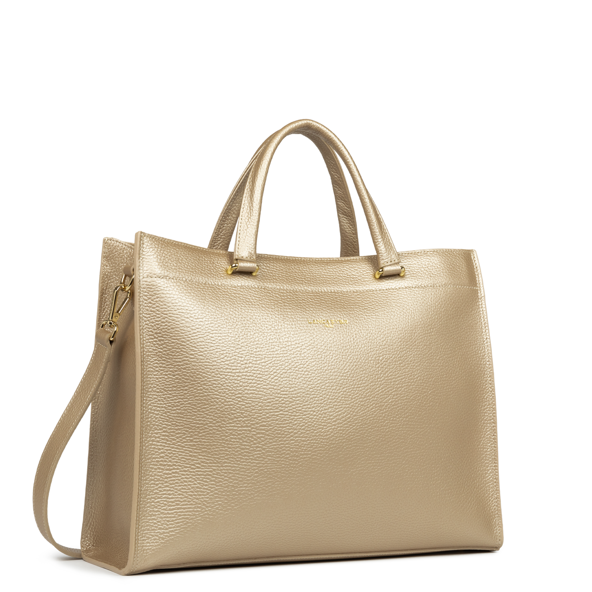 grand sac cabas épaule - foulonné double 