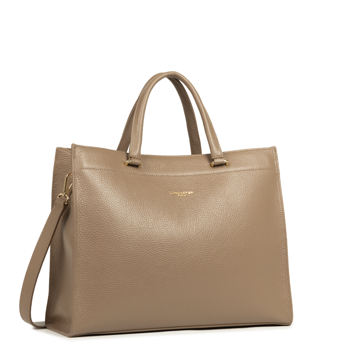 grand sac cabas épaule - foulonné double 