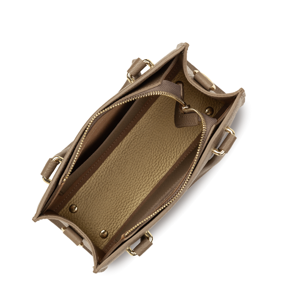 petit sac à main - foulonné double 