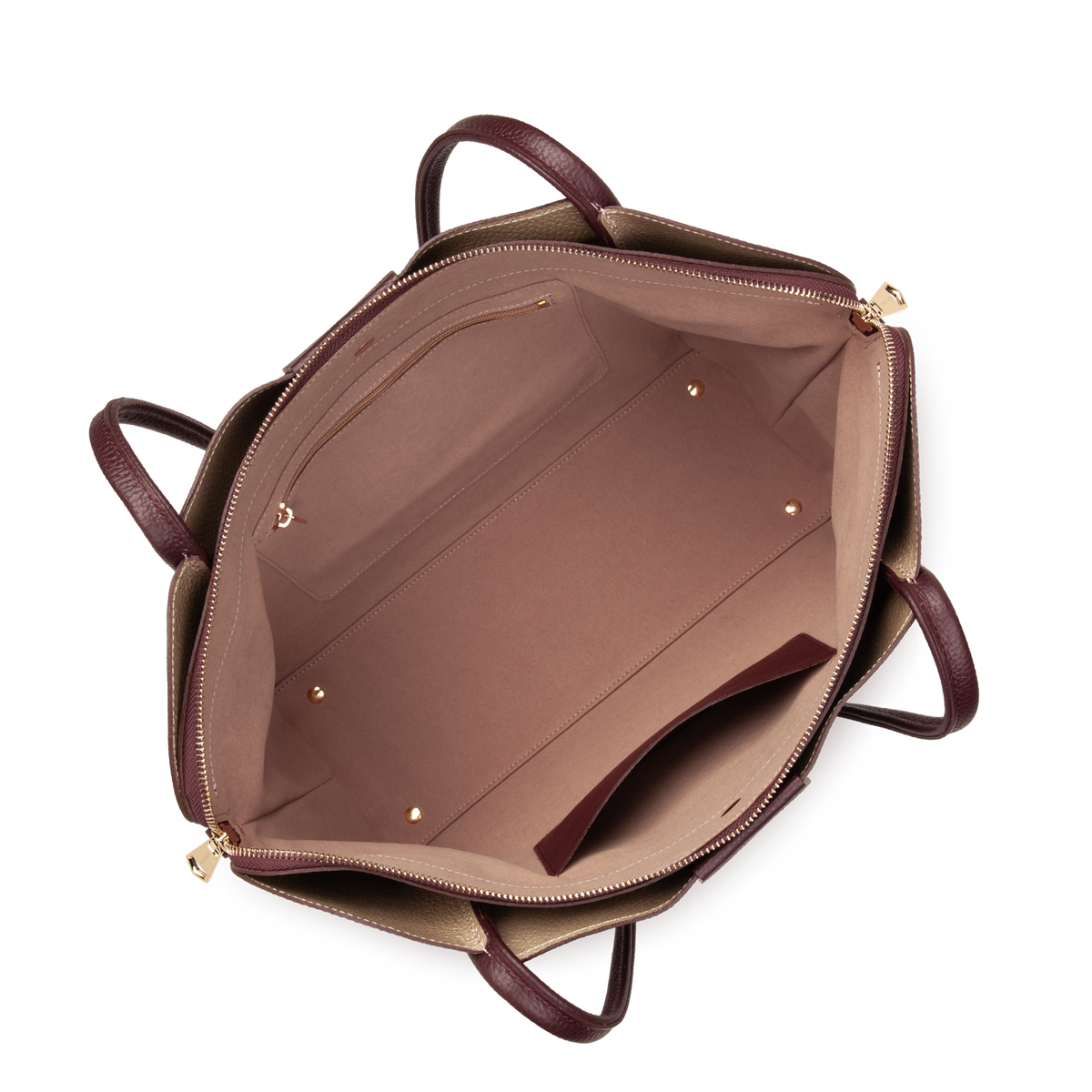 très grand sac cabas épaule - ida double 