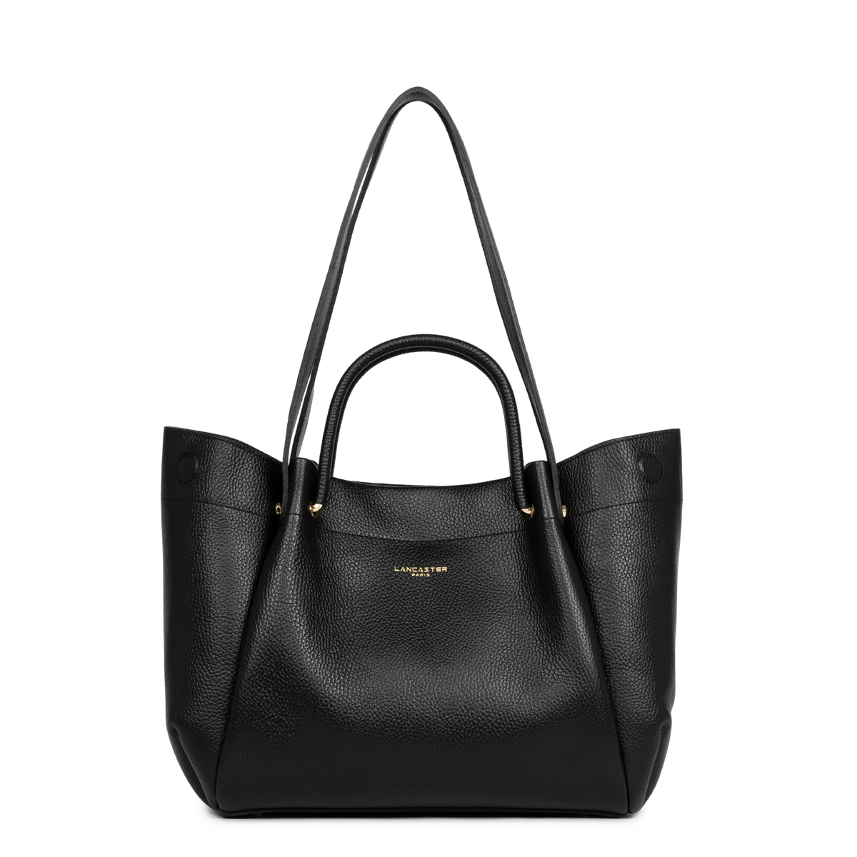 très grand sac cabas épaule - foulonné double louisa 