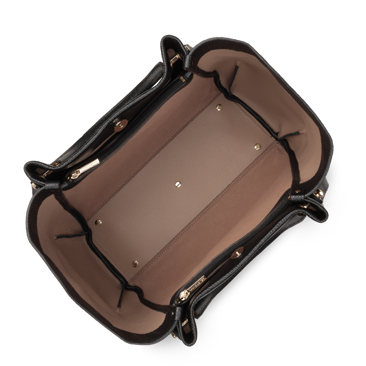 très grand sac cabas épaule - foulonné double louisa 