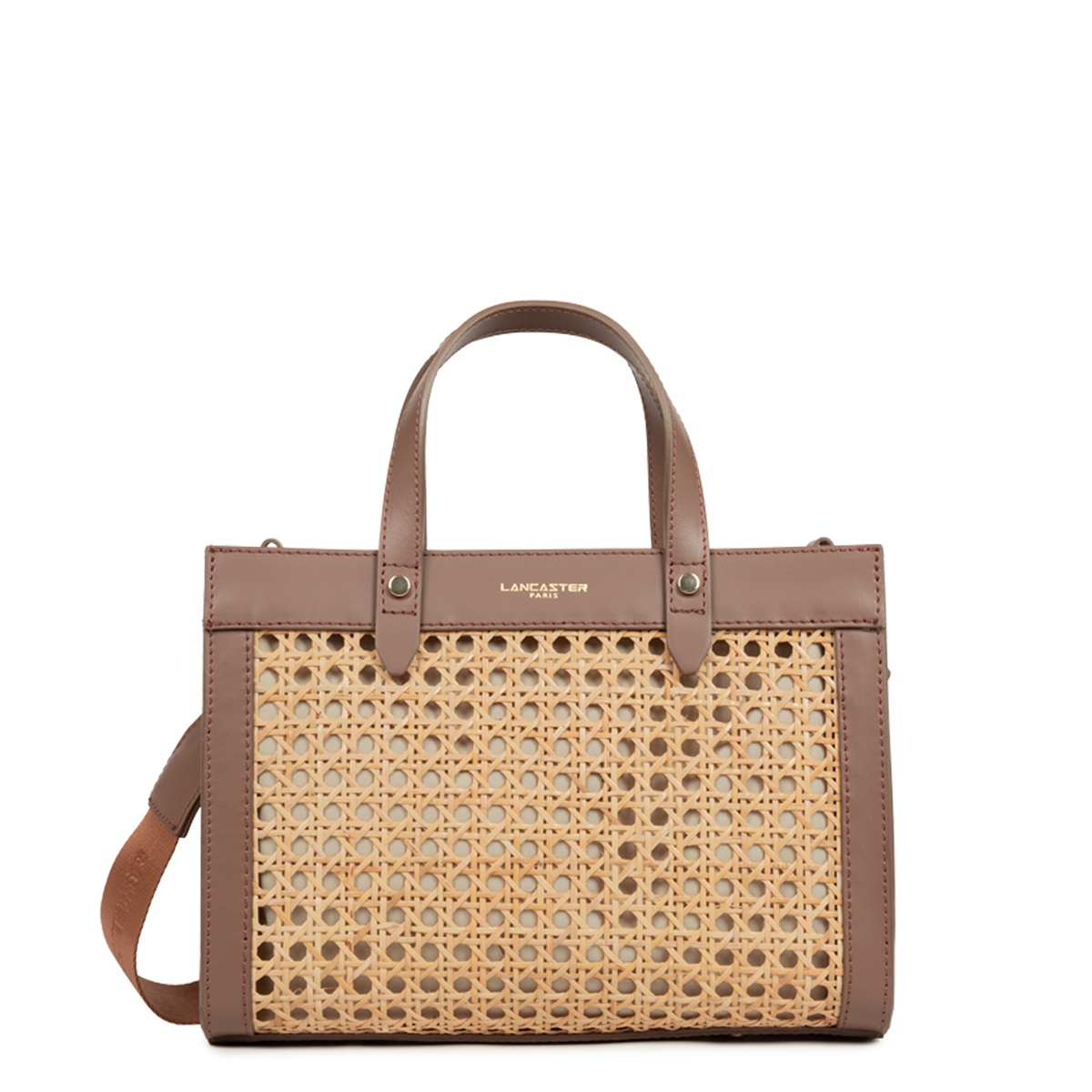 petit sac cabas main - cannage rotin 