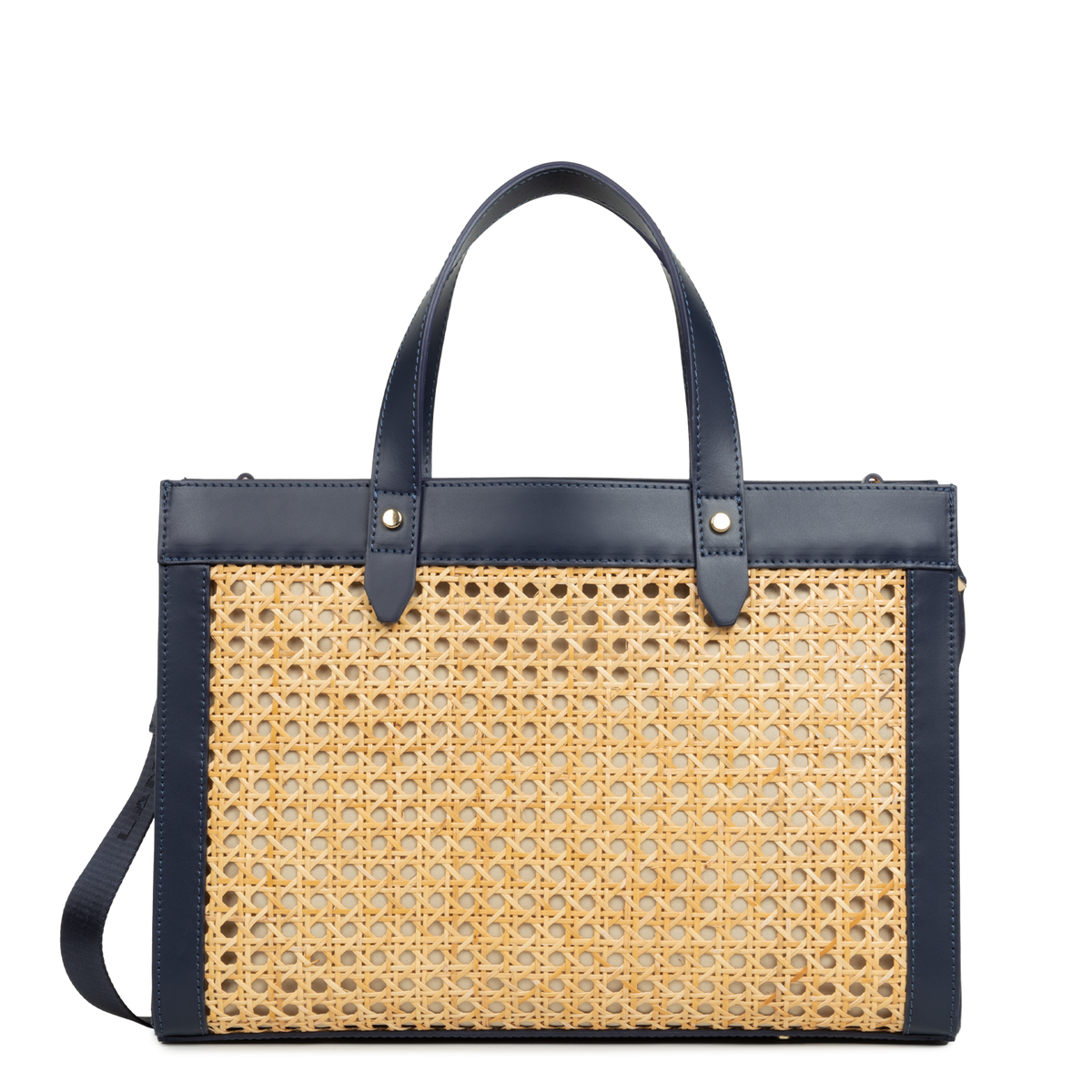 sac cabas main - cannage rotin 