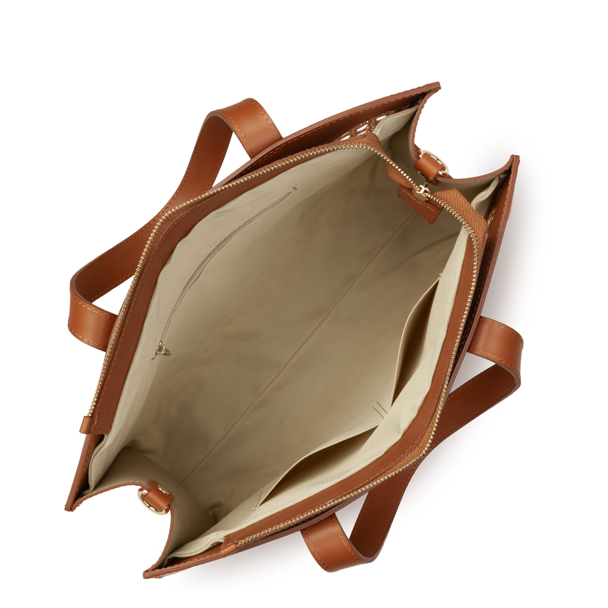 sac cabas main - cannage rotin 