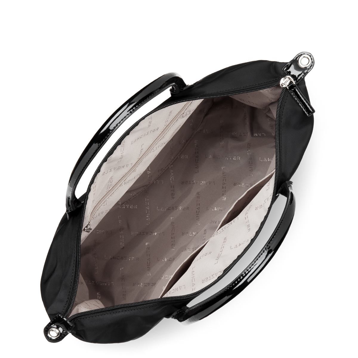 grand sac cabas main - basic verni 