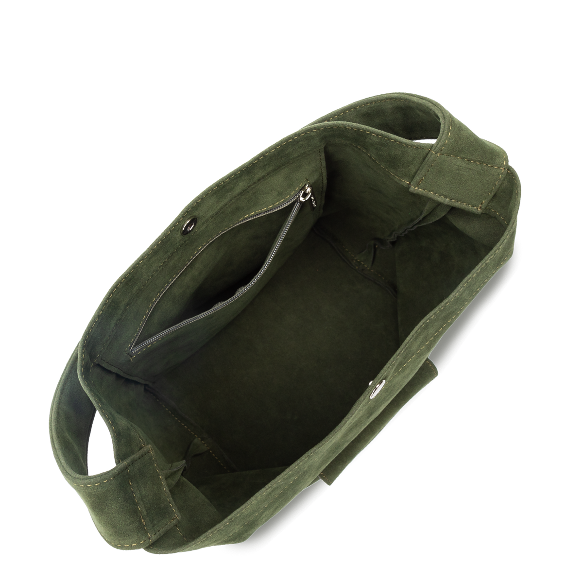 mini sac seau - suédine kba 