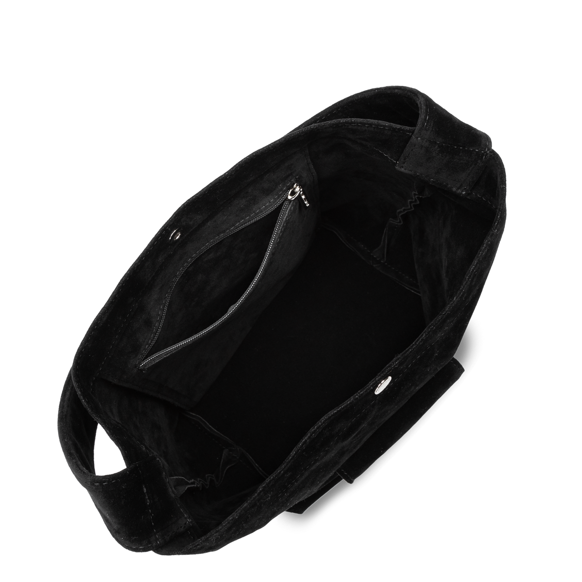 mini sac seau - suédine kba 