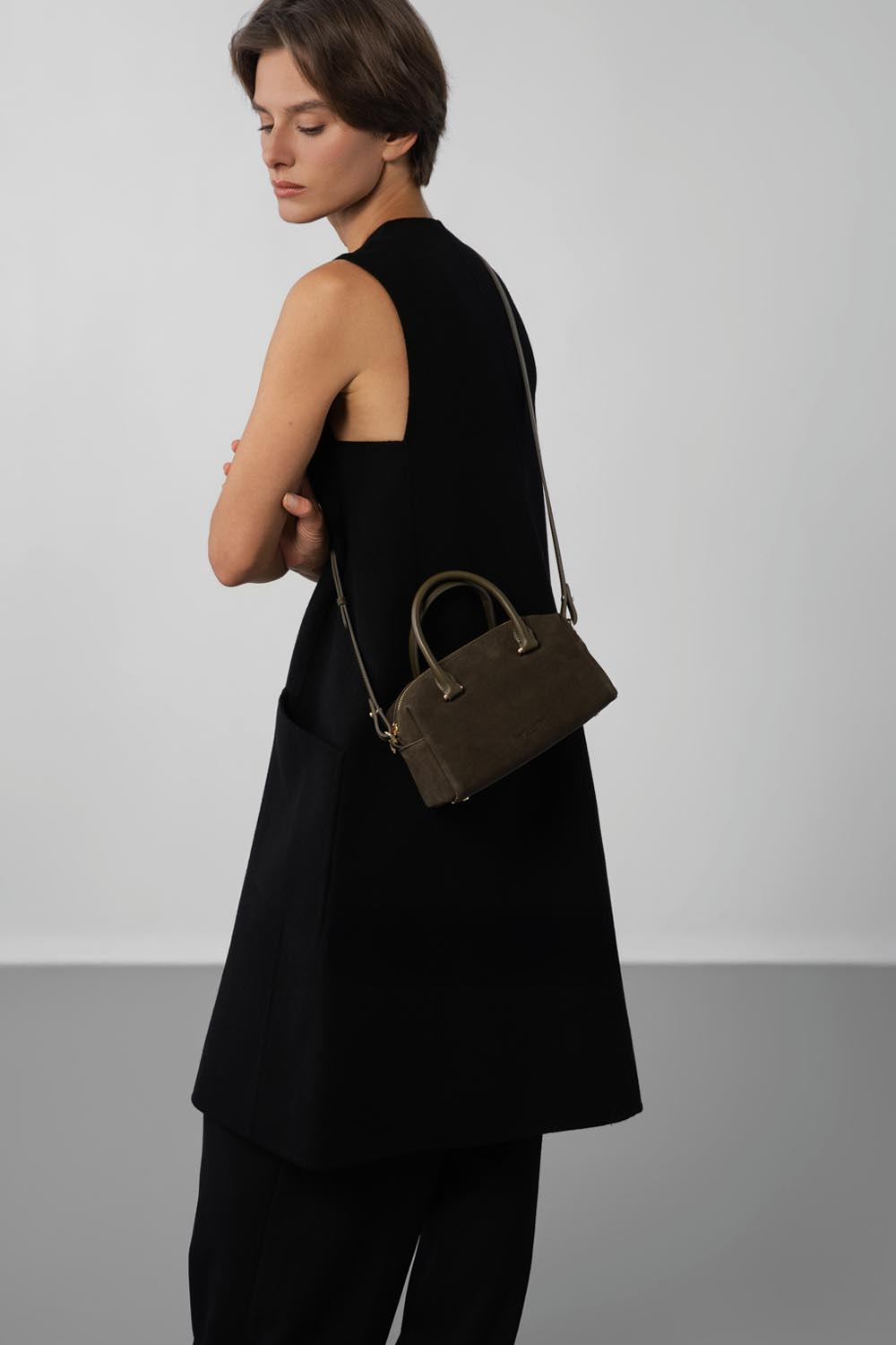 sac à main - suède cube 