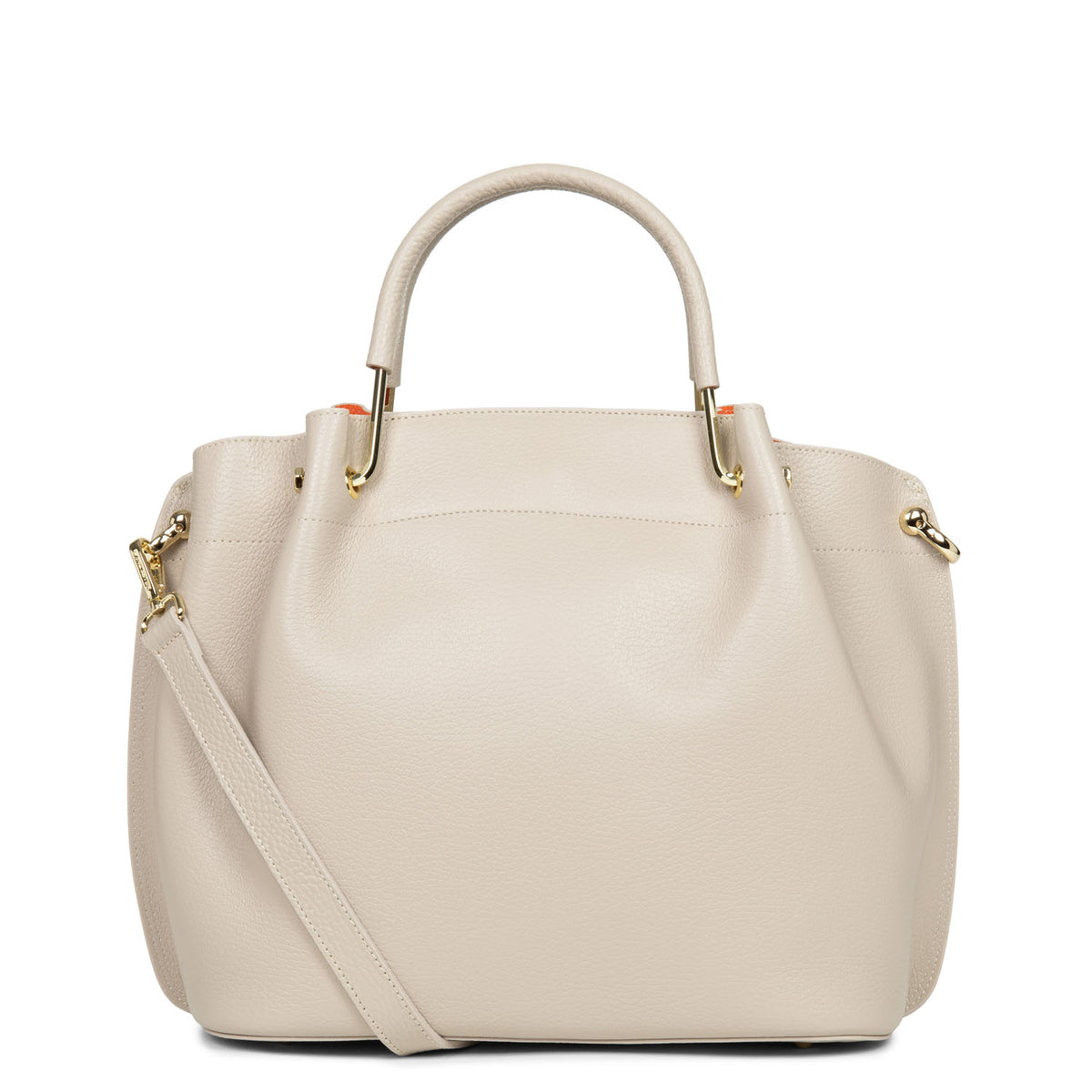 grand sac à main - foulonné double 