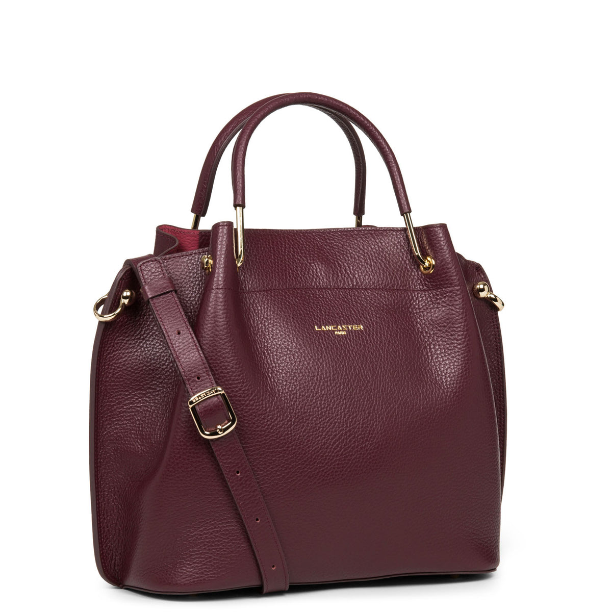 grand sac à main - foulonné double 